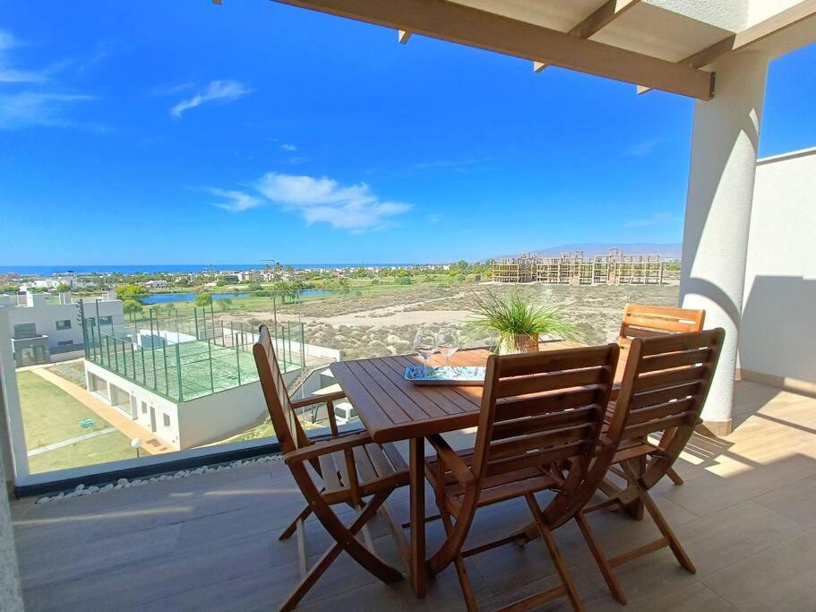 Nuevo Atico Toyo. Vistas Al Mar, Terraza, Solarium, Piscina, A/A, Wifi Y Garaje Daire El Toyo Dış mekan fotoğraf